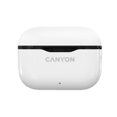Canyon Vezeték Nélküli Headset, Bluetooth, Stereo, 800mAh, Cseppálló, fehér - CNE-CBTHS3W (CNE-CBTHS3W)