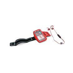 Platinet Fülhallgató Sport Bluetooth, karpánttal, piros (PM1075R)