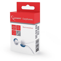 Gembird  Stereo In-Earphones MP3, blue (MHP-EP-001-B)