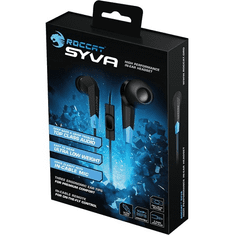 ROCCAT Syva stereo mikrofonos fülhallgató fekete-kék (ROC-14-100)