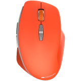 Canyon  2.4 GHz Wireless mouse ,with 7 buttons, DPI 800/1200/1600, Battery:AAA*2pcs ,Red 72*117*41mm 0.075kg (CNS-CMSW21R)