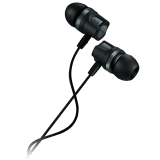 Canyon Stereo earphones with microphone, 1.2M, dark gray (CNE-CEP3DG)