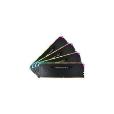 Corsair Vengeance RGB RS Fekete DDR4. 3600MHz 32GB (4x8GB) memória (CMG32GX4M4D3600C18)