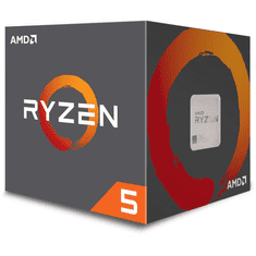 AMD Ryzen 5 2600X 3.6GHz AM4 BOX Wraith Spire hűtő (YD260XBCAFBOX)