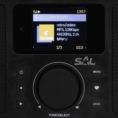 Somogyi INR 5000/BK internetes rádió fekete (INR 5000/BK)