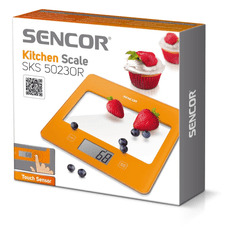 Sencor SKS 5023OR konyhai mérleg narancssárga