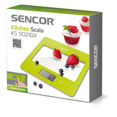 Sencor SKS 5021GR konyhai mérleg zöld