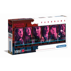 Clementoni Stranger Things 1000db-os Panoráma puzzle (39548) (CLEMENTONI39548)