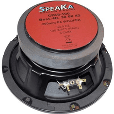 Renkforce Beépíthető PA hangszóró, mélynyomó CPA 8-100 (RF-601684)