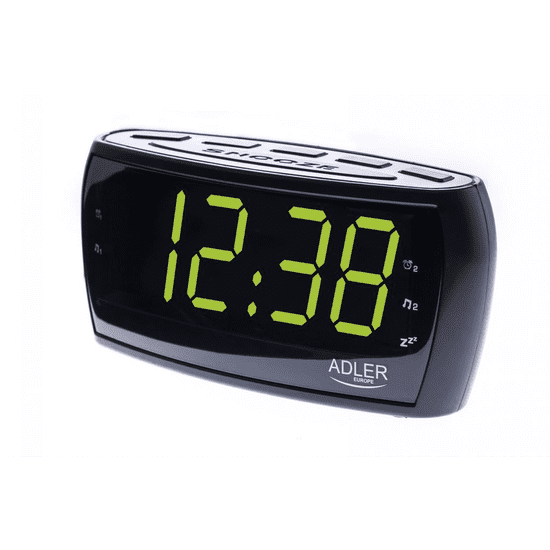 Adler AD1121 rádiós ébresztőóra fekete (AD1121)