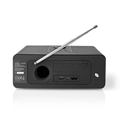 Nedis RDIN5005BK internetes rádió fekete (RDIN5005BK)