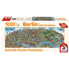 Schmidt Berlin 1000 db-os puzzle (59594, 18544-182) (59594, 18544-182)