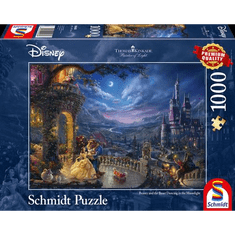 Schmidt Disney Die Schöne und das Biest, Tanz im Mondlicht 1000db-os puzzle (59484) (18102-182) (18102-182)