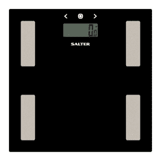 Salter 9150BK testelemző személymérleg fekete (S9150BK)