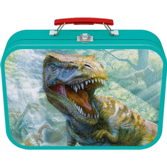 Schmidt Dinoszauruszok 2x60, 2x100 db Puzzle Box - Fém kofferben (56495, 17823-184) (56495)