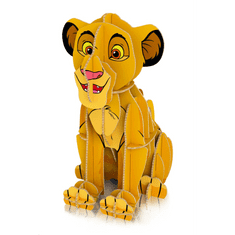 Clementoni Disney: Oroszlánkirály 104 db-os puzzle + 3D-s Simba modell (20158) (20158)