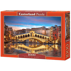 Castorland Rialto híd éjszaka 1000db-os puzzle (C-104215-2) (5904438104215)