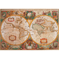 Clementoni Antik térkép HQC 1000db-os puzzle (31229C) (31229C)