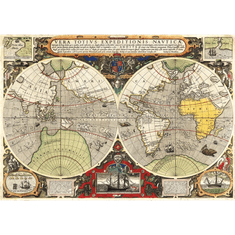 Clementoni Antik tengerész térkép HQC 6000db-os puzzle (36526) (cle36526)