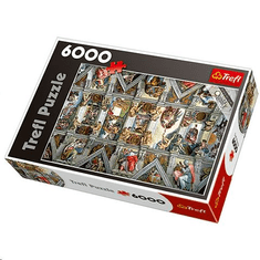 Trefl Sixtus-kápolna 6000 db-os puzzle (65000T) (65000T)
