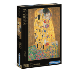 Clementoni Museum Collection: Gustav Klimt - Csók 500db-os puzzle (35060C) (35060C)