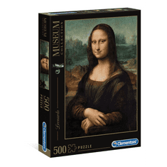 Clementoni Museum Collection: Leonardo Da Vinci - Mona Lisa 500db-os puzzle (30363) (c30363)