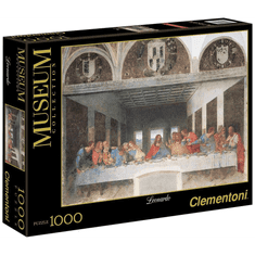 Clementoni Museum Collection: Leonardo Da Vinci - Az utolsó vacsora 1000db-os puzzle (CL31447) (8005125314478)