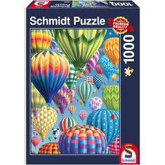 Schmidt Színes ballonok az égen, 1000 db-os puzzle (58286, 17856-184) (58286, 17856-184)