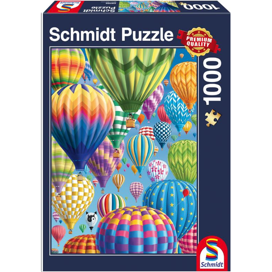 Schmidt Színes ballonok az égen, 1000 db-os puzzle (58286, 17856-184) (58286, 17856-184)