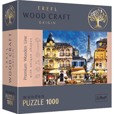 Trefl Wood Craft: Francia sikátor 1000db-os prémium fa puzzle (20142T) (trefl20142T)