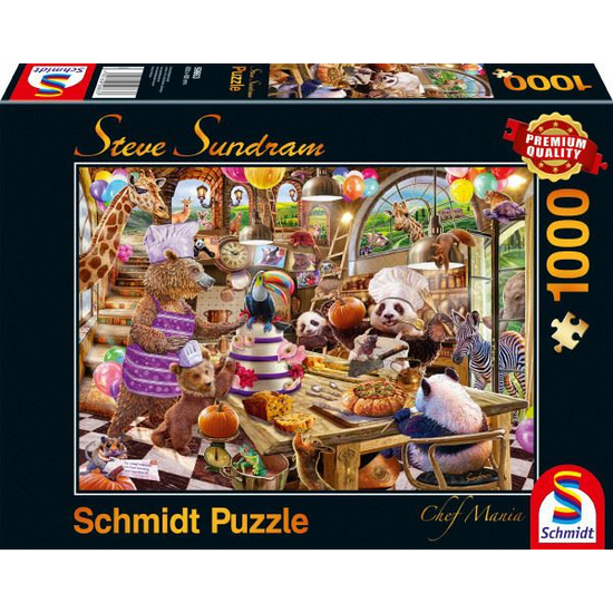Schmidt Szakácsmánia 1000 db-os puzzle (59663) (SC59663)