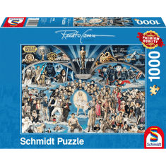 Schmidt Hollywood, Renato Casaro, 1000 db-os puzzle (59398, 17847-184) (59398, 17847-184)