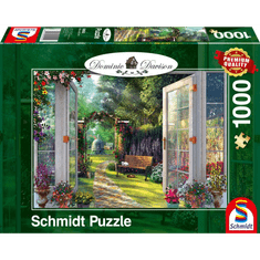 Schmidt Kilátás a varázslatos kertbe kirakós1000 db (59592) (S59592)