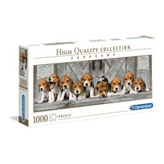 Clementoni Beagle kiskutyák 1000db-os High Quality Collection Panoráma puzzle (39435) (CLEMENTONI39435)