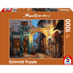 Schmidt Sikátor a Comói-tónál, Sam Park 1000 db-os puzzle (59313, 16719-184) (59313)