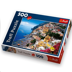 Trefl Positano Amalfi tengerpart Olaszország 500 db-os puzzle (37145) (37145)