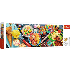 Trefl Színes cukorkák 1000db-os panoráma puzzle (29046) (5900511290462)