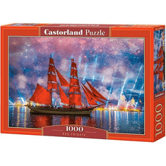 Castorland Piros fregatt 1000db-os puzzle (C-104482-2) (5904438104482)