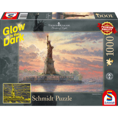 Schmidt Szabadság-szobor alkonyatkor 1000 db-os puzzle (59498, 18538-182) (59498)
