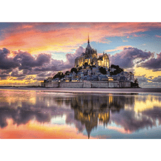 Clementoni Mont-Saint-Michel Franciaország 1000db-os puzzle (39367) (c39367)
