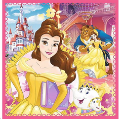 Trefl Disney hercegnők 3 az 1-ben puzzle (34833) (34833)