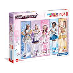 Clementoni Miracle Tunes lányok 104db-os Maxi puzzle (23736) (c23736)