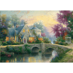 Schmidt Lamplight Manor, Thomas Kinkade, 3000 db-os puzzle (57463, 7265-183) (57463, 7265-183)
