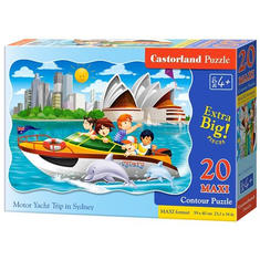 Castorland Motorcsónakozás Sydneyben 20db-os maxi puzzle (C-02375-1) (C-02375-1)