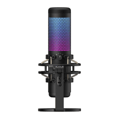 HyperX QuadCast S asztali mikrofon fekete (HMIQ1S-XX-RG/G / 4P5P7AA) (HMIQ1S-XX-RG/G)