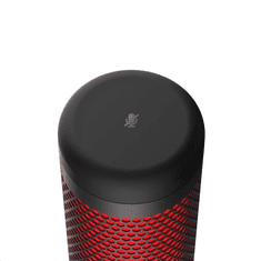 HyperX QuadCast asztali mikrofon fekete-piros (HX-MICQC-BK / 4P5P6AA) (HX-MICQC-BK)