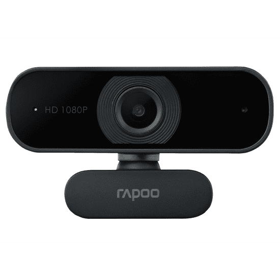 Rapoo XW180 webkamera fekete (192417) (rapoo192417)