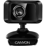 Canyon Enhanced 1.3 Megapixels resolution webcam with USB2.0 connector (CNE-CWC1)