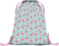 BAAGL táska zsebbel Flamingo