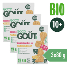 Good Gout Bio citromos állatok 3x (80 g) 